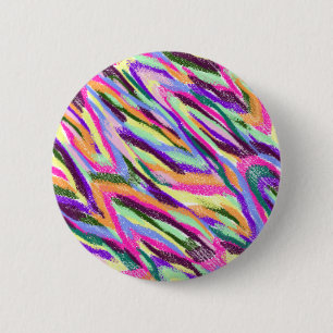 Heldere kleurrijke Abstracte Button