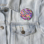 Heldere kleurrijke Abstracte Button (In situ)