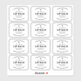 Heldere Lip Beeswax Balm Labels