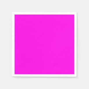 Heldere Magenta Solid Color Servet