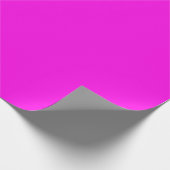 Heldere magenta (vaste kleur) cadeaupapier (Hoek)