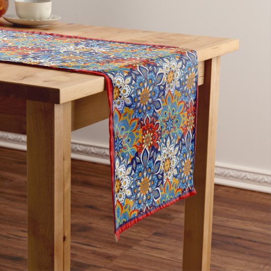 heldere mandala tafelloper medium (Voorbeeld)