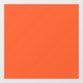 Heldere massieve Oranje achtergrond Raamsticker (Vel)