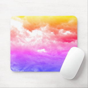 Heldere Multi-Colored Wolk Muismat