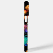 HELDERE NEON GEKLEURDE HALLOWEEN POMPOENEN Case-Mate iPhone CASE (Achterkant / Rechts)