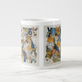 Heldere ogen extra grote beker (Voorkant)