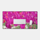Heldere Paarse roze posies Bureaumat (Keyboard & Muis)