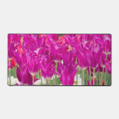Heldere Paarse roze posies Bureaumat (Voorkant)