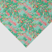 Heldere Palm Beach Kerstbomen en Lichten Tissuepapier (Detail)