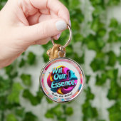 "Heldere patronen" Sleutelhanger (Hand)