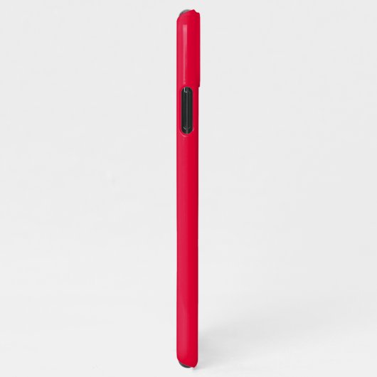 Heldere Plain Levendige Girly Roze Kalligrafie Cus iPhone Hoesje (Rechterkant)