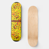 Heldere poka Dots. Skateboard (Voorkant)