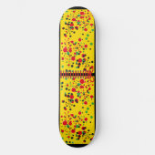 Heldere poka Dots. Skateboard (Voorkant)
