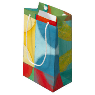 Heldere Pop met cirkels en vierkantjes Klein Cadeauzakje