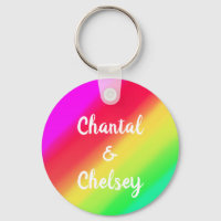 Heldere Rainbow Ombre Color Gradience aangepaste n