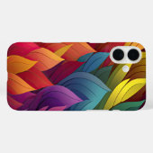 HELDERE REGENBOOG GEKLEURDE HERFSTHERFSTBLADEREN Case-Mate iPhone CASE (Achterkant (horizontaal))