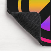 Heldere regenboog muismat (Hoek)