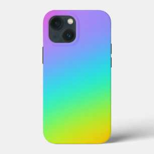 Heldere regenbooggradiënt iPhone 13 mini hoesje