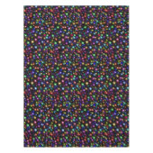 Heldere regenboogsparken, sterren en vuurwerk tafelkleed (Voorkant)