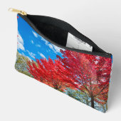 Heldere rode bladeren in de herfst etui (Open)