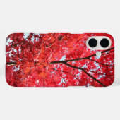 Heldere rode Japanse mantel Case-Mate iPhone Case (Achterkant (horizontaal))