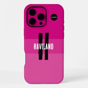 Heldere Roze Aangepaste Mobiele Telefoon Case HAMb iPhone 16 Pro Max Hoesje