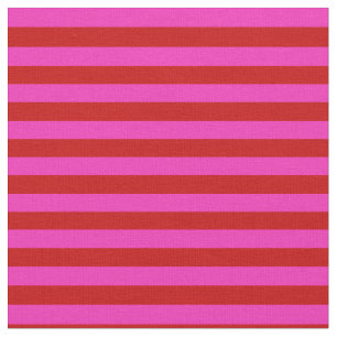 Heldere roze, heldere rode stipe, strepen stof