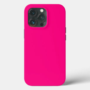 Heldere roze roze hexcode FF007F iPhone 13 Pro Hoesje