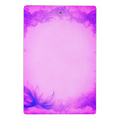 Heldere Roze Zeemeermin Mini Klembord (Achterkant)