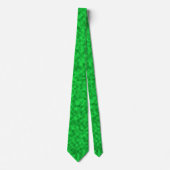 Heldere schaduwen van groen Abstract kunstpatroon Stropdas (Voorkant)