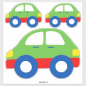 Heldere Speelgoed Sticker (Vel)