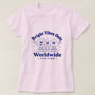 Heldere Trillingen Alleen Knuffel Positieve Cartoo T-shirt
