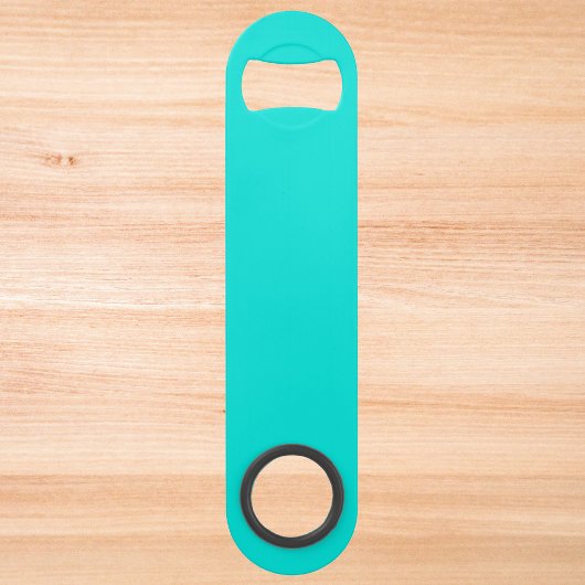 Heldere Turquoise Solid Color Speed Flessenopener