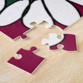 Heldere, veelkleurige digitale doodle legpuzzel (Zijkant)