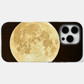 Heldere Volle Maan - Hoesje-Mate iPhone Case (Achterkant (horizontaal))