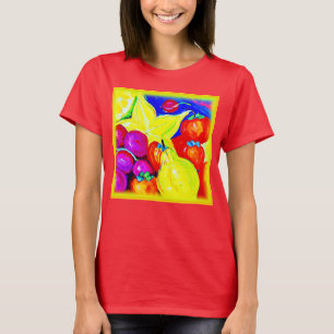 Heldere vruchten en Stellaire hemden. Bestel nu T-shirt