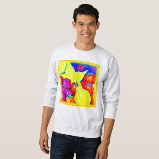Heldere vruchten en Stellaire hemden. Bestel nu Trui (Voorkant volledig)