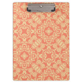 Heldere, warme achtergrond in  stijl. klembord (Voorkant)