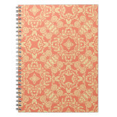 Heldere, warme achtergrond in stijl. notitieboek (Voorkant)