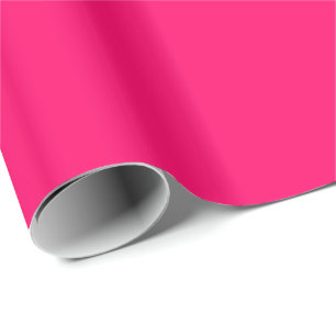 Heldere, warme roze naald cadeaupapier