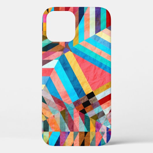 Heldere Waterverf: Abstracte Fantasy Achtergrond Case-Mate iPhone Case (Achterkant)