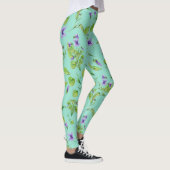 Heldere Waterverf schendt ledematen Leggings (Rechts)