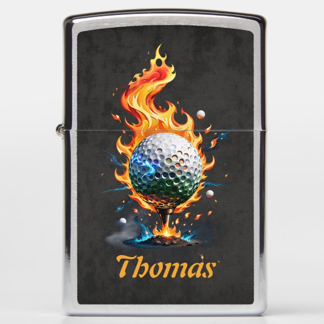 Heldere witte golfbal (Voorkant)