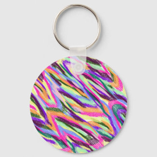Heldere Zigzag Keychain