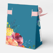 Heldere zomer kleurrijke bruiloft gunst doos bedankdoosjes (Achterkant)