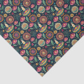 Heldere Zuid-Aziatische Tissuepapier (Detail)