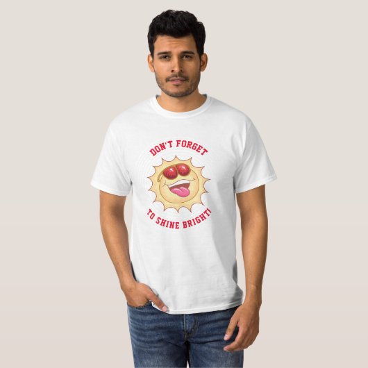Helderend Shirt van de Zon (Voorkant volledig)