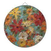 Helderexpressieve tuin dartbord (Voorkant)