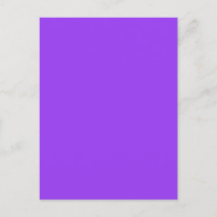 Helderfluorescerend Neon Paars Briefkaart
