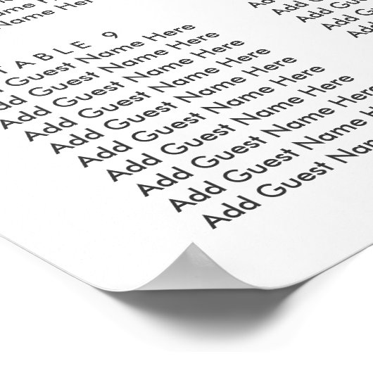 Heldergele blauwe dunningsprestatieschema poster (Hoek)